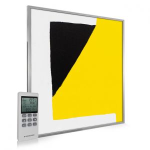 995x1195 Abstract Block Paint Picture NXT Gen Infrared Heating Panel 1200W - Electric Wall Panel Heater