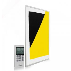595x995 Abstract Block Paint Picture NXT Gen Infrared Heating Panel 580W - Electric Wall Panel Heater