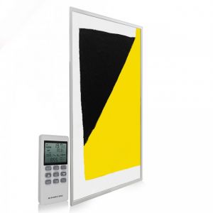 595x1195 Abstract Block Paint Image NXT Gen Infrared Heating Panel 700W - Electric Wall Panel Heater