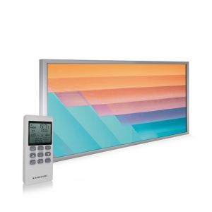 595x1195 Abstract Lines Image NXT Gen Infrared Heating Panel 700W - Electric Wall Panel Heater