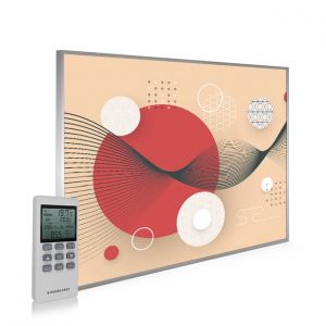 995x1195 Digital Zen Picture NXT Gen Infrared Heating Panel 1200W - Electric Wall Panel Heater