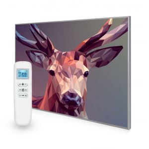 995x1195 A Deer In Pixels Picture Nexus Wi-Fi Infrared Heating Panel 1200W - Electric Wall Panel Heater