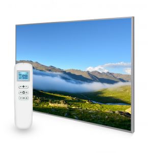 995x1195 Rolling Cloud Picture Nexus Wi-Fi Infrared Heating Panel 1200W - Electric Wall Panel Heater