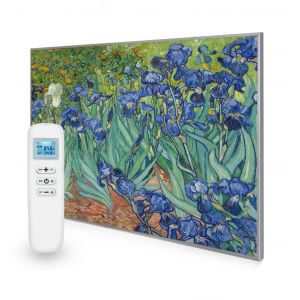 995x1195 Irises Image Nexus Wi-Fi Infrared Heating Panel 1200W - Electric Wall Panel Heater