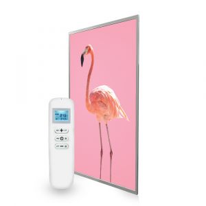 595x995 Flo The Flamingo Image Nexus Wi-Fi Infrared Heating Panel 580W - Electric Wall Panel Heater