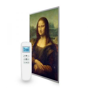 595x995 Da Vinci's Mona Lisa Image Nexus Wi-Fi Infrared Heating Panel 580W - Electric Wall Panel Heater