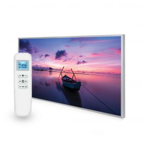 595x995 Maldives Twilight Picture Nexus Wi-Fi Infrared Heating Panel 580W - Electric Wall Panel Heater