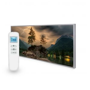 595x1195 Thunder Mountain Picture Nexus Wi-Fi Infrared Heating Panel 700W - Electric Wall Panel Heater