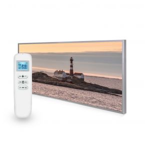 595x1195 Dusky Lighthouse Picture Nexus Wi-Fi Infrared Heating Panel 700W - Electric Wall Panel Heater