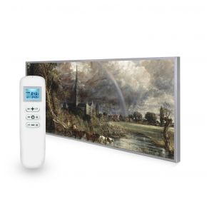 595x1195 Salisbury Cathedral From The Meadows Picture NXT Gen Infrared Heating Panel 700W - Electric Wall Panel Heater