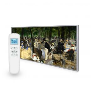 595x1195 La Musique au Tuileries Picture Nexus Wi-Fi Infrared Heating Panel 700W - Electric Wall Panel Heater
