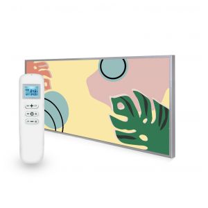 595x1195 Abstract Leaves Image Nexus Wi-Fi Infrared Heating Panel 700W - Electric Wall Panel Heater
