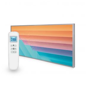 595x1195 Abstract Lines Image Nexus Wi-Fi Infrared Heating Panel 700W - Electric Wall Panel Heater