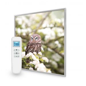 595x595 Owl In The Spring Picture Nexus Wi-Fi Infrared Heating Panel 350W - Electric Wall Panel Heater