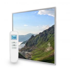 595x595 Rolling Valley Picture Nexus Wi-Fi Infrared Heating Panel 350W - Electric Wall Panel Heater