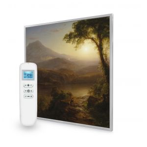 595x595 Tropical Scenery Picture Nexus Wi-Fi Infrared Heating Panel 350W - Electric Wall Panel Heater