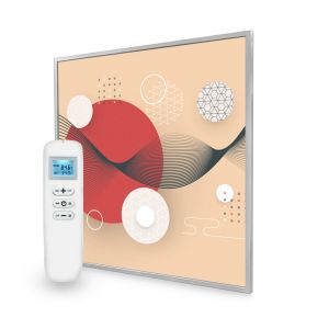 595x595 Digital Zen Image Nexus Wi-Fi Infrared Heating Panel 350W - Electric Wall Panel Heater