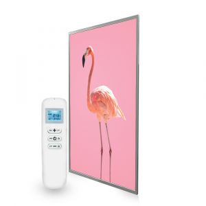 795x1195 Flo The Flamingo Image Nexus Wi-Fi Infrared Heating Panel 900W - Electric Wall Panel Heater