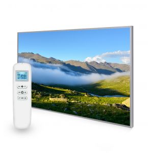 795x1195 Rolling Cloud Image Nexus Wi-Fi Infrared Heating Panel 900W - Electric Wall Panel Heater