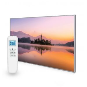 795x1195 Dreamy Lake Picture Nexus Wi-Fi Infrared Heating Panel 900W - Electric Wall Panel Heater