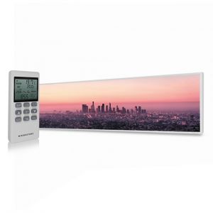 350W LA Dusk UltraSlim Picture NXT Gen Infrared Heating Panel - Electric Wall Panel Heater