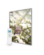 995x1195 Owl In The Spring Picture Nexus Wi-Fi Infrared Heating Panel 1200W - Electric Wall Panel Heater