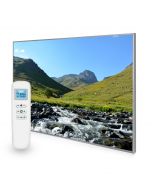 995x1195 Glacial Brook Image Nexus Wi-Fi Infrared Heating Panel 1200W - Electric Wall Panel Heater