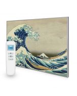 995x1195 Great Wave off Kanagawa Picture Nexus Wi-Fi Infrared Heating Panel 1200W - Electric Wall Panel Heater