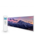 350W Mystic Mountains UltraSlim Picture Nexus Wi-Fi Infrared Heating Panel - Electric Wall Panel Heater