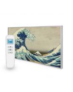 595x995 Great Wave off Kanagawa Picture Nexus Wi-Fi Infrared Heating Panel 580W - Electric Wall Panel Heater