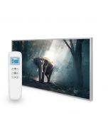 595x995 Jungle Elephant Picture Nexus Wi-Fi Infrared Heating Panel 580W - Electric Wall Panel Heater