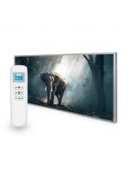 595x1195 Jungle Elephant Image Nexus Wi-Fi Infrared Heating Panel 700w - Electric Wall Panel Heater