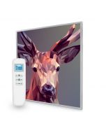 595x595 A Deer In Pixels Picture Nexus Wi-Fi Infrared Heating Panel 350W - Electric Wall Panel Heater
