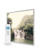595x595 Forest Waterfall Image Nexus Wi-Fi Infrared Heating Panel 350W - Electric Wall Panel Heater