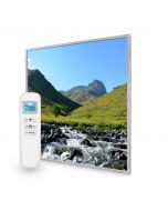 595x595 Glacial Brook Image Nexus Wi-Fi Infrared Heating Panel 350W - Electric Wall Panel Heater
