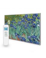 795x1195 Irises Picture Nexus Wi-Fi Infrared Heating Panel 900W - Electric Wall Panel Heater
